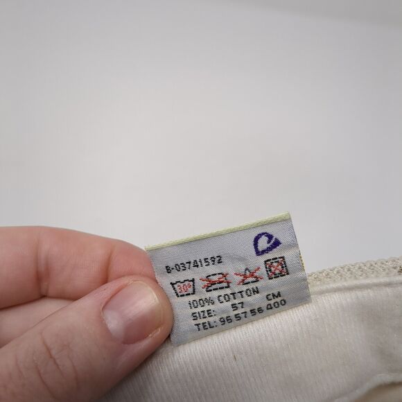 Gabriel Feliu Pedro SL Strapback Hat Tan 57cm Adjustable Embroidered Breathable - Picture 10 of 10